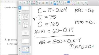 Calculating Aggregate Expenditures [upl. by Elocal]