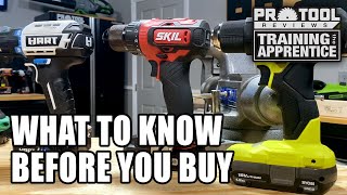 Cordless Drill Buying Guide  DOs and DONTs [upl. by Ydnim375]