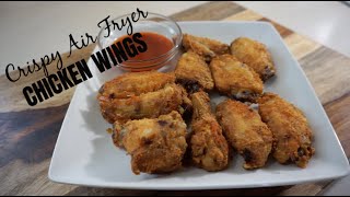 HOW TO Air Fry Crispy Chicken Wings  NINJA FOODI RECIPES [upl. by Arnold550]