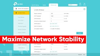 Maximize Router Network Stability  Advance Setting  Beacon Interval  RTS Threshold [upl. by Valerian]