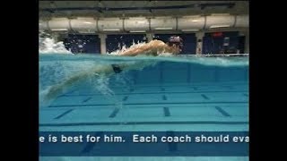 Swimming Michael Phelps  Butterfly Training 2002 [upl. by Ahsiadal]