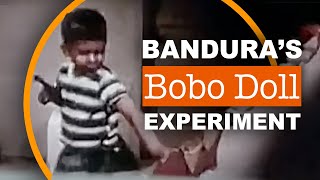 Albert Banduras Media Effects Theory Explained Bobo Doll Experiment [upl. by Casia]