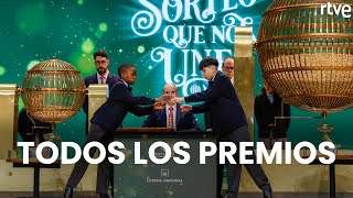 TODOS LOS PREMIOS  Lotería de Navidad 2023 [upl. by Hamish]