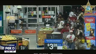 HCSO needs help identifying hundreds of Walmart looters [upl. by Zacharias577]