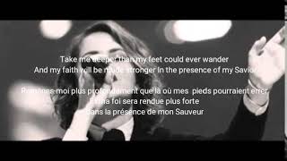 Hillsong  Oceans where feet may fail  Traduction en FR [upl. by Ardnoed]