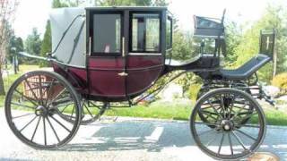 Traditional reproduction horse carriages [upl. by Greenes]