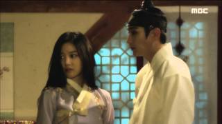 Scholar Who Walks The Night 밤을 걷는 선비 2회  Lee Yubi is lost in memories 이유비 이준기와의 동침 회상 20150709 [upl. by Rebah563]