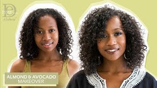 Tutorial  How to Define Curls with Design Essentials Almond amp Avocado [upl. by Nani]