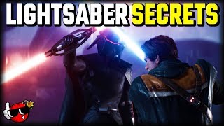 Jedi Fallen Order  LIGHTSABER SECRETS [upl. by Anaitat]