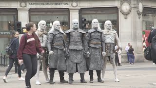 White Walkers hit London as Game of Thrones returns [upl. by Eidac]