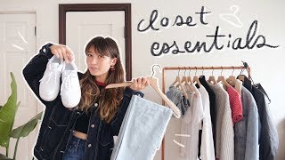 the ultimate guide to closet essentials [upl. by Garap]