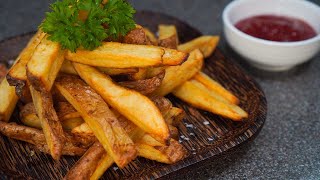 How to make Crispy FRENCH FRIES  WENDYS COPYCAT  Recipesnet [upl. by Cristen]