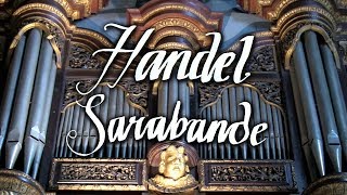 HANDEL  SARABANDE  PIPE ORGAN OF ADLINGTON HALL  JONATHAN SCOTT [upl. by Chura]