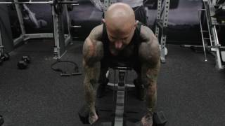 Prone Incline Dumbell Shrug [upl. by Andee]