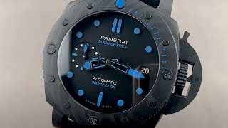 Panerai Submersible Carbotech PAM 960 Panerai Watch Review [upl. by Rodi]