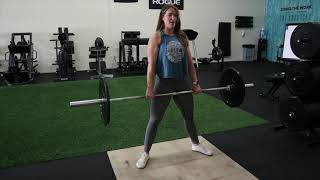 Barbell Sumo RDL Basics [upl. by Gnehs]