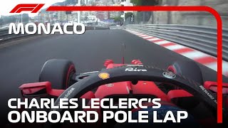 Charles Leclercs Onboard Pole Lap  2021 Monaco Grand Prix  Pirelli [upl. by Lytton637]