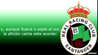 Himno  Real Racing Club de Santander [upl. by Yeslaehc]