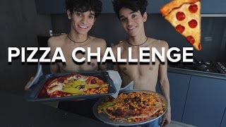 TWIN PIZZA CHALLENGE [upl. by Gillead]