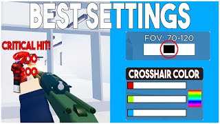 Best Arsenal SETTINGS Roblox [upl. by Emmanuel95]