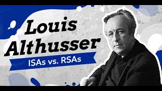 Louis Althusser Ideological State Apparatuses vs Repressive State Apparatuses Pt 1 of 2 [upl. by Gone]