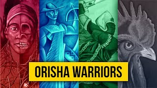 Orisha Warriors ElegbaElegua Ogun Ochosi Osun  Yeyeo Botanica [upl. by Treblih]