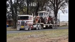 8v71N Detroit Diesel on the Jake Brake [upl. by Nosneh992]