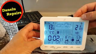 Auriol IAN 345566 Radio Controlled Weather Station by Lidl [upl. by Namie210]