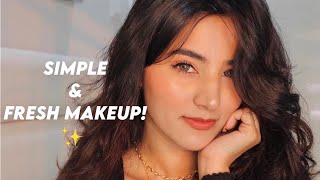 TEENAGERS MAKEUP LOOK  No Makeup Routine Using Affordable Products  Somya Gupta [upl. by Marna]