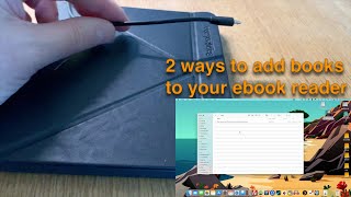 How to transfer ebooks to a Kobo Libra H2O ereader ebook reader [upl. by Clementi929]