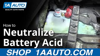 How To Neutralize amp Clean Battery Acid Corrosion [upl. by Harness146]