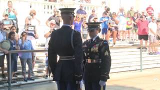 Changing of the Guard at the Tomb of the Unknowns at Arlington National Cemetery [upl. by Lotus]