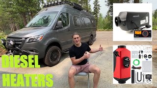 Watch This BEFORE Buying A DIESEL HEATER Best Heater  How To Install vanlife [upl. by Anniroc]