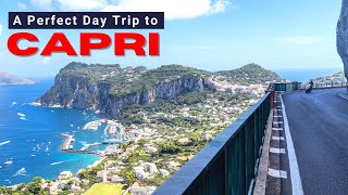 DAY TRIP TO CAPRI ITALY How to Spend One Day in Capri  Best Things to Do in Capri in One Day [upl. by Dlaniger]