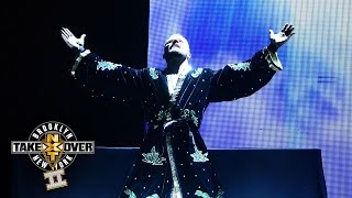 Bobby Roodes glorious entrance NXT TakeOver Brooklyn II only on WWE Network [upl. by Suravaj]