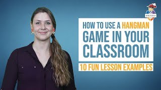 How to use a hangman game in the classroom  10 fun lesson examples [upl. by Anilah549]