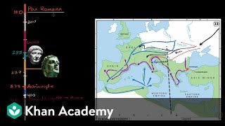 Fall of the Roman Empire  World History  Khan Academy [upl. by Eenot]