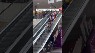 The most visited Escalator in Lagos Ikeja City Mall [upl. by Salomie98]