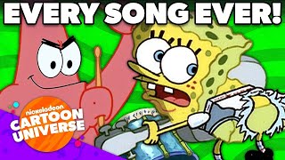 Every SpongeBob Song EVER 🎵  Nicktoons [upl. by Quincey]