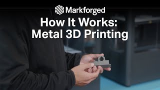 Metal 3D Printing Walkthrough  Markforged Metal X [upl. by Gesner600]