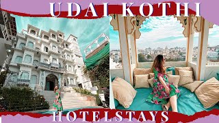 UDAI KOTHI  Udaipur   Detailed tour 2023  BennyTravels [upl. by Fancie]