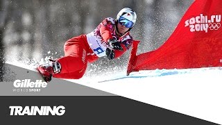 Nevin Galmarinis guide to Snowboard Slalom  Gillette World Sport [upl. by Loar]