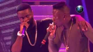 Stonebwoy murder Sarkodie in freestyle at Tigo Ghana meet Naija [upl. by Nyletak136]