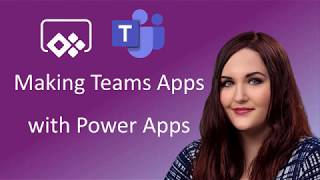 Make a Power App a Teams App [upl. by Lossa939]