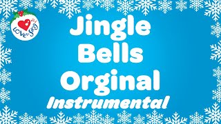 Jingle Bells Instrumental Christmas Song with Lyrics [upl. by Eveam]