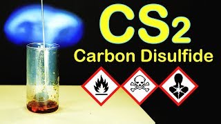 CS2 Carbon disulfide Chemical reactions [upl. by Featherstone909]