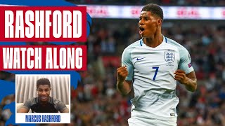 Marcus Rashford Details All His England Goals amp Reveals His Favourite  Watch Along [upl. by Murvyn]