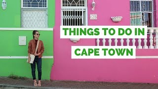 CAPE TOWN TRAVEL GUIDE  Top 30 Things To Do In Cape Town South Africa [upl. by Anoet]