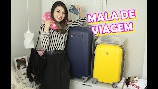 COMO ARRUMA MALA PARA VIAGEM INTERNACIONAL DESPACHADA E DE MÃO  PALOMA SOARES [upl. by Niryt]