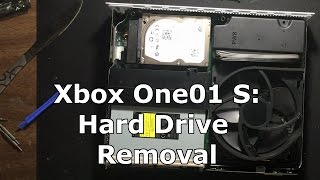 Xbox One 01 S Opening and Hard Drive Removal [upl. by Geoffry558]